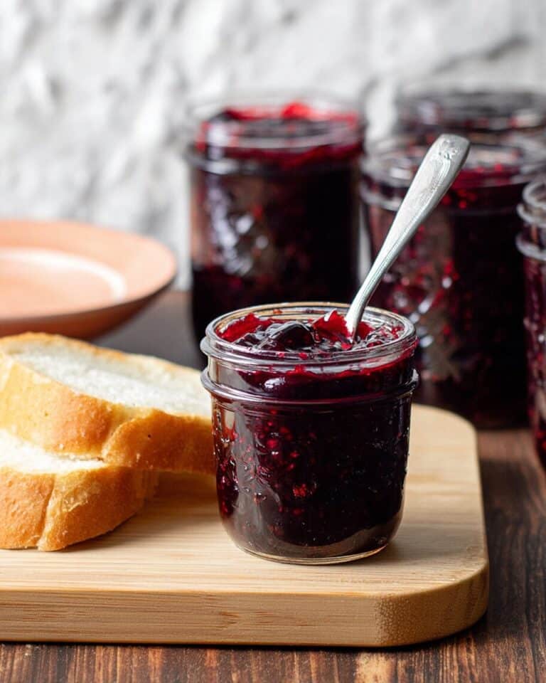 Blueberry Rhubarb Jam Recipe