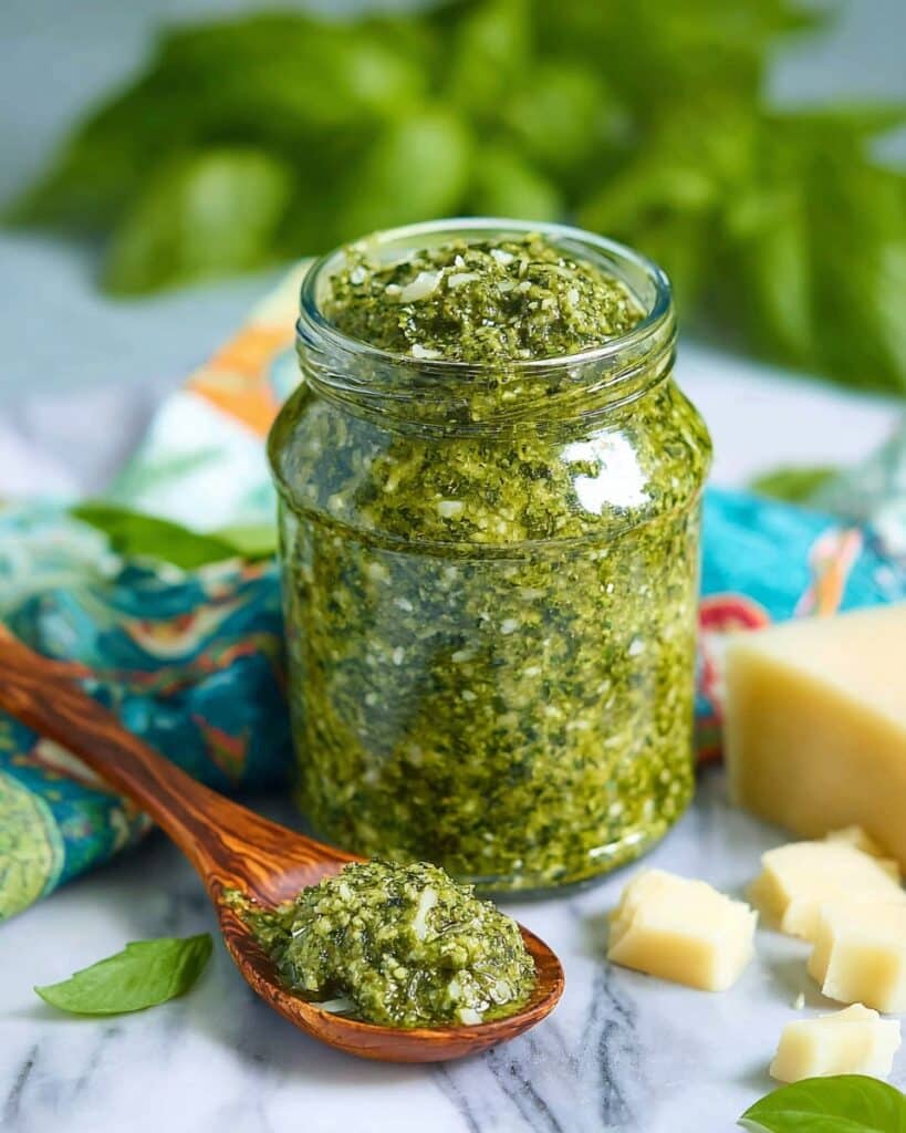 Homemade Basil Pesto Recipe