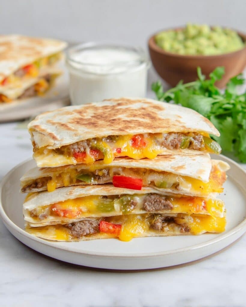 Blackstone Steak Quesadillas Recipe
