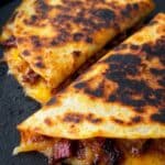 Blackstone Hot Honey BBQ Chicken Quesadillas Recipe