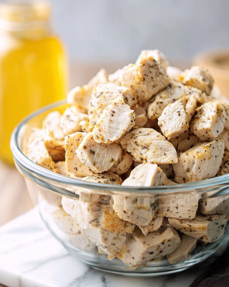 Instant Pot Chicken Cubes – Low Carb Meal Prep Recipe