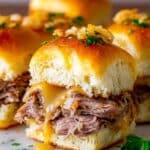 Easy French Dip Sliders Recipe