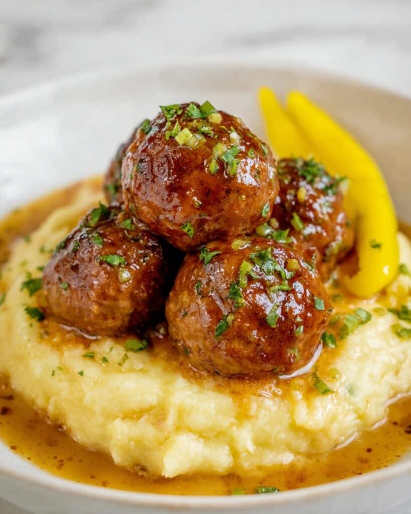 Crockpot Mississippi Meatballs Recipe