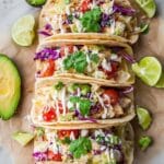 Fish Tacos with Homemade Taco Sauce Recipe