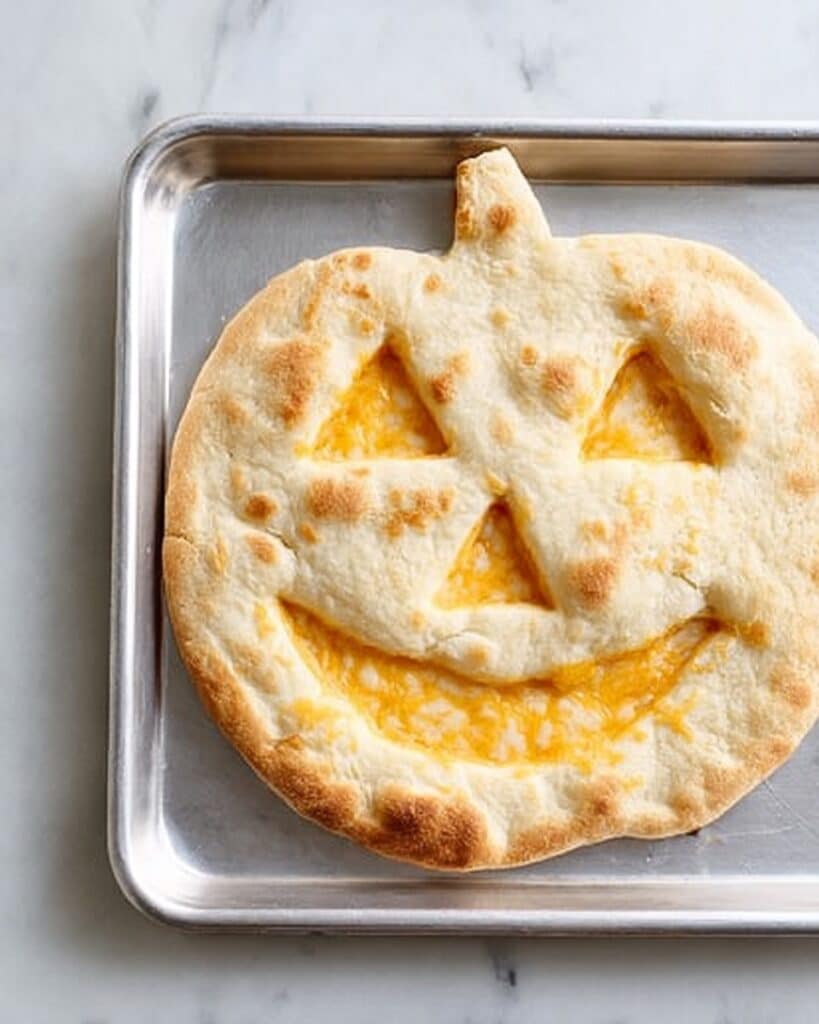 Easy Jack-o-lantern Cheese Quesadillas Recipe