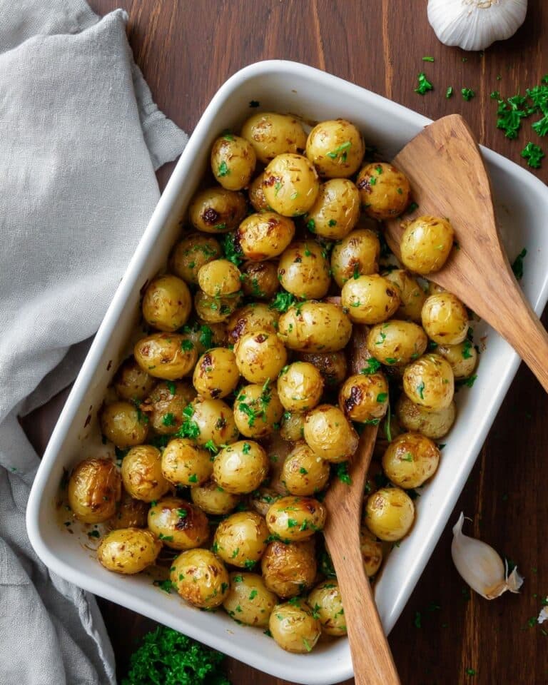 Crispy Oven Roasted Baby Potatoes Recipe