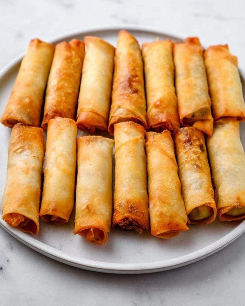 Crispy Air Fryer Frozen Spring Rolls Recipe