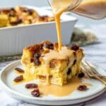 Bread Pudding with Vanilla Caramel Sauce Recipe