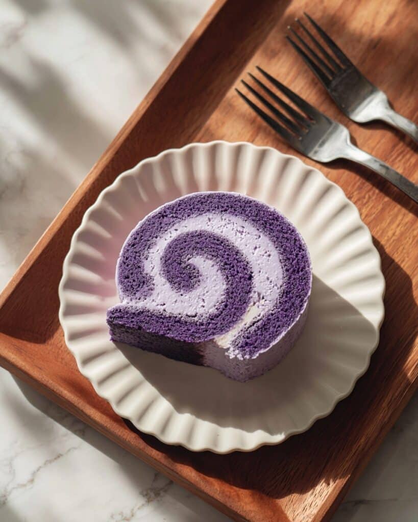Ube Roll Cake Recipe