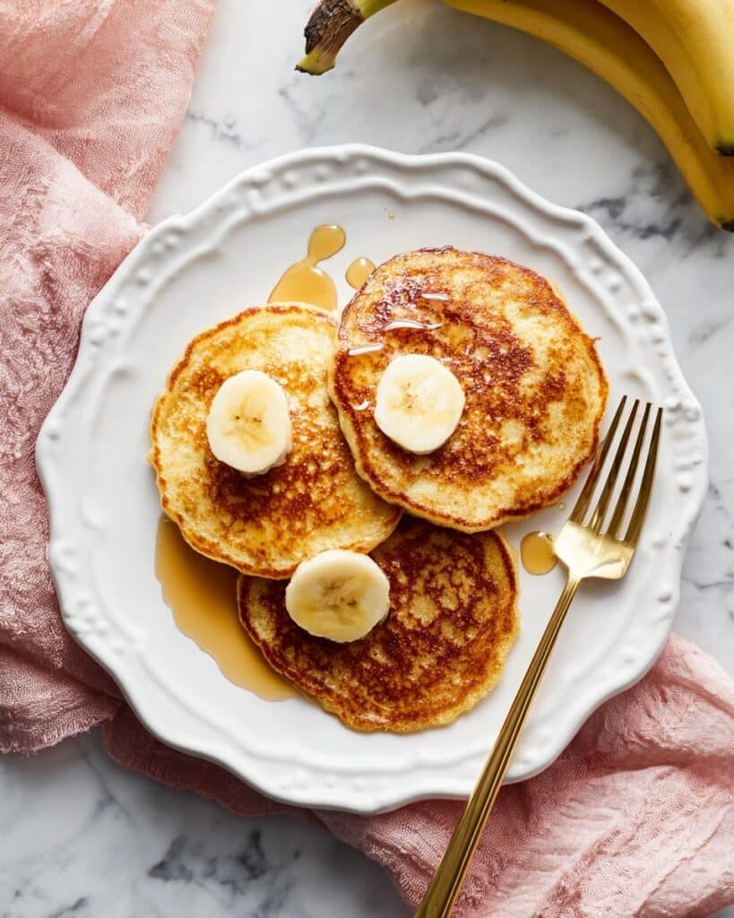 3 Ingredient Banana Pancakes Recipe
