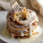 Cinnamon Roll Pancakes Recipe
