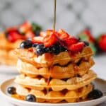 Greek Yogurt Waffles Recipe