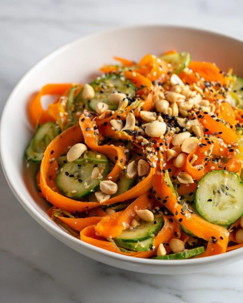 Asian Cucumber and Carrot Salad Recipe