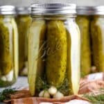 Easy Homemade Dill Pickles Recipe