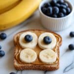 Bluey Peanut Butter Sandwich Snack Recipe