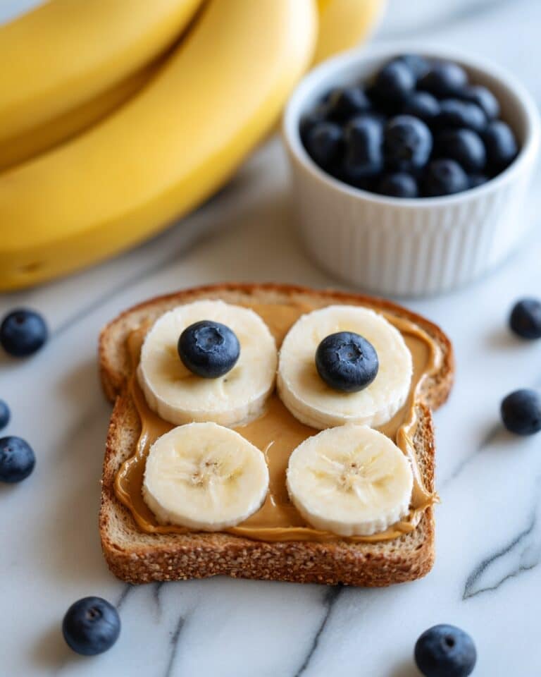 Bluey Peanut Butter Sandwich Snack Recipe