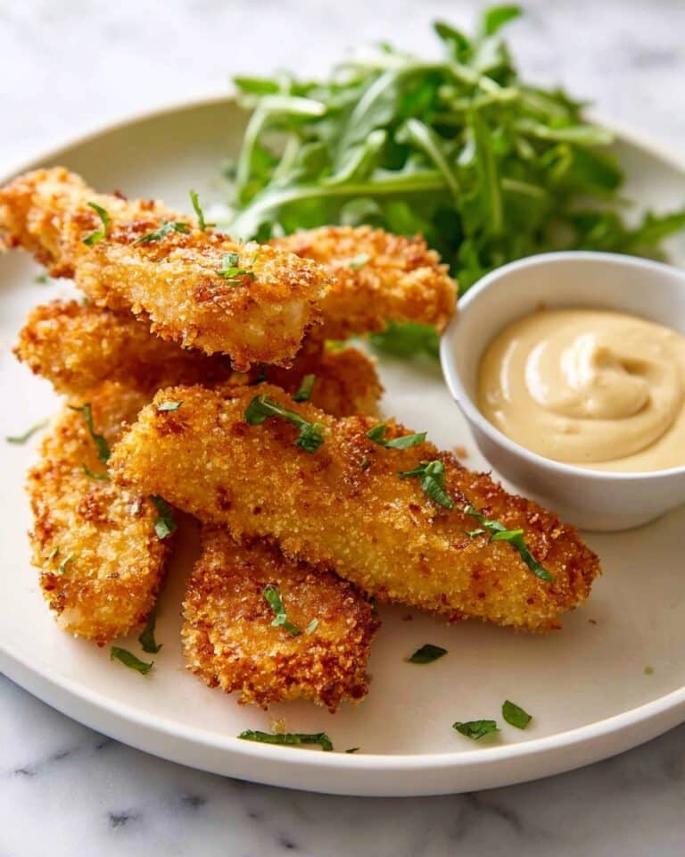 Crispy Oven Baked Chicken Tenders Recipe