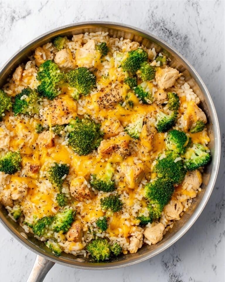One Pot Chicken, Broccoli, and Rice Bake Recipe