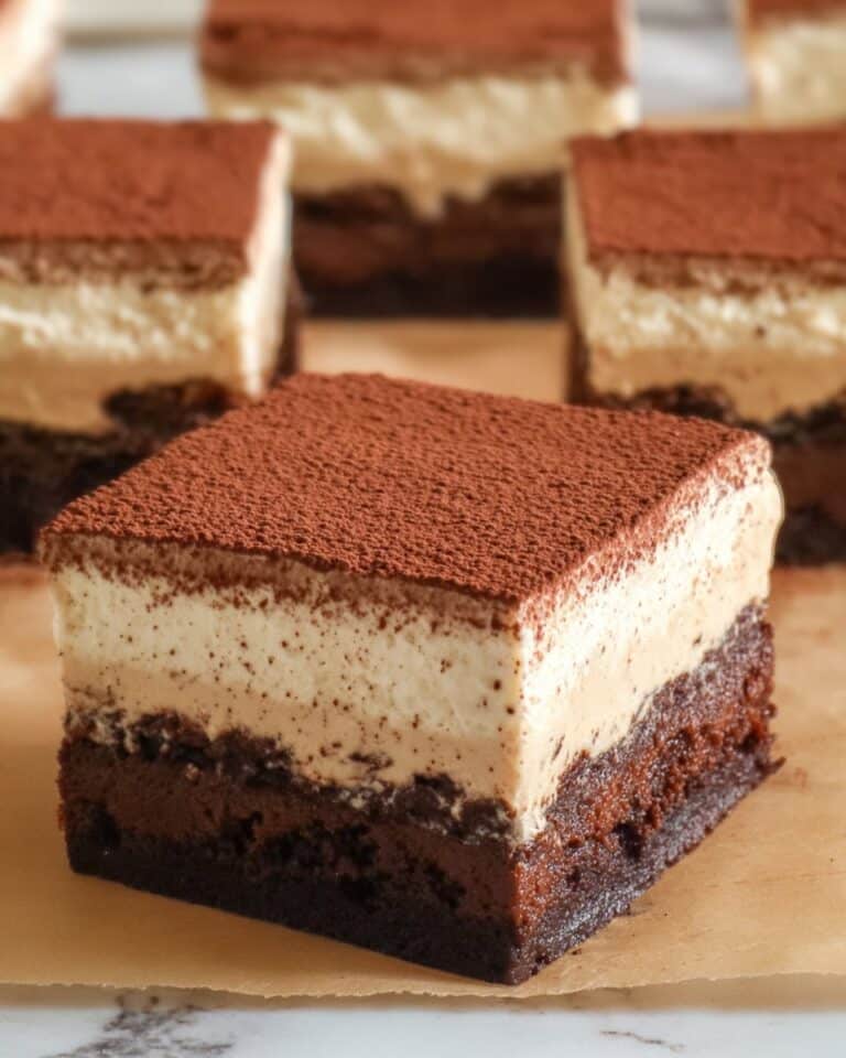 Tiramisu Brownies Recipe