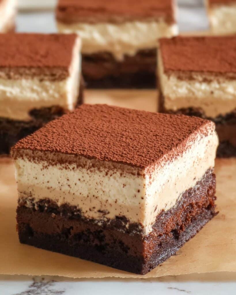 Tiramisu Brownies Recipe