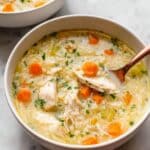 Lemon Chicken Orzo Soup Recipe
