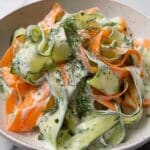 Carrot and Cucumber Ribbon Salad Recipe
