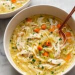 Lemon Chicken Orzo Soup Recipe