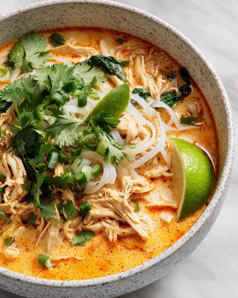 Easy Thai Chicken Curry Soup Recipe