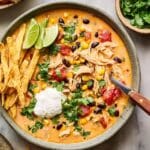 Creamy Chicken Tortilla Soup Recipe