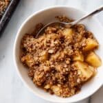 Healthy Breakfast Apple Crumble Recipe