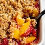 Strawberry Peach Crisp Recipe