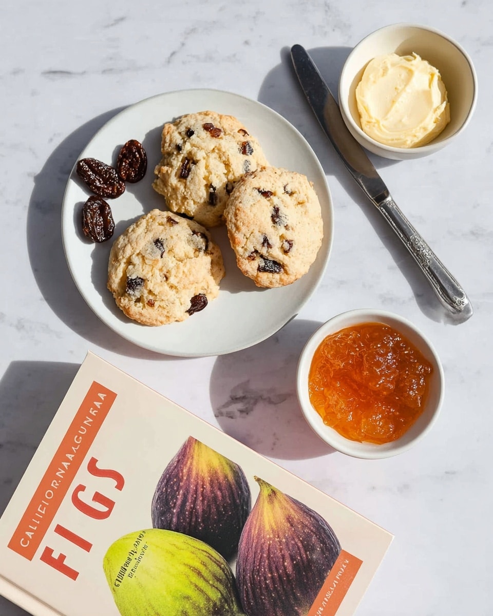 Fig Scones with Orange Zest Recipe