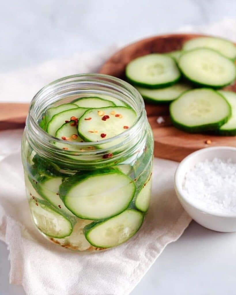 Quick Pickled Cucumbers Recipe