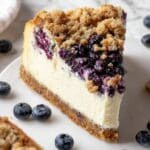 Blueberry Crumble Cheesecake Recipe