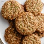 Healthy Zucchini Oatmeal Cookies Recipe