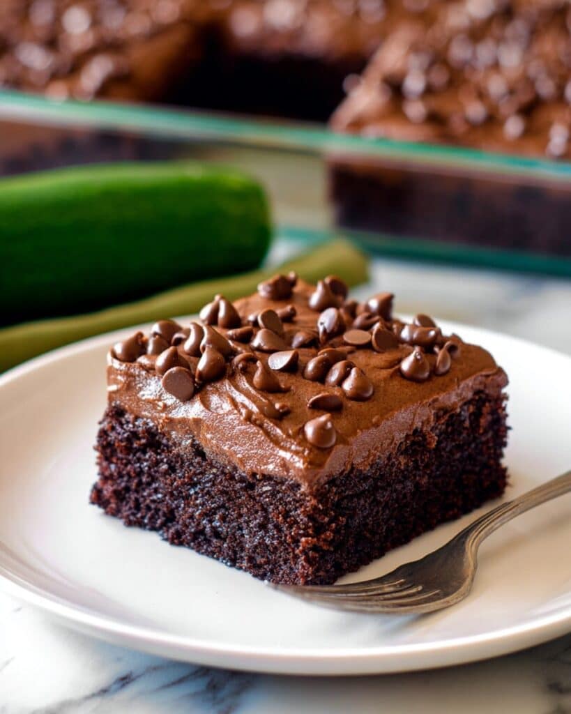 Chocolate Zucchini Cake Recipe