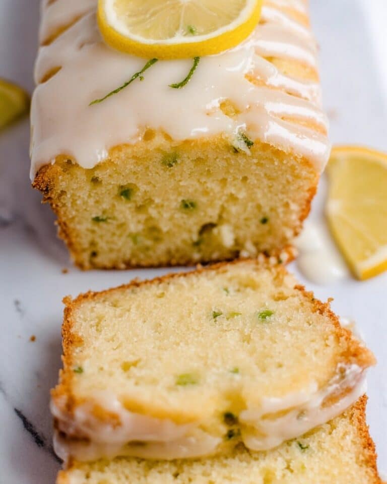 Lemon Zucchini Bread with Lemon Glaze Recipe