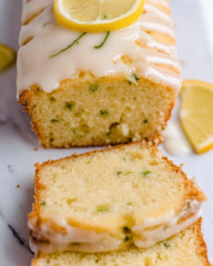 Lemon Zucchini Bread with Lemon Glaze Recipe