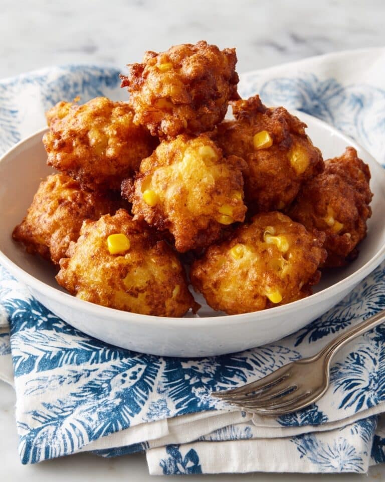 Crispy Corn Fritters Recipe