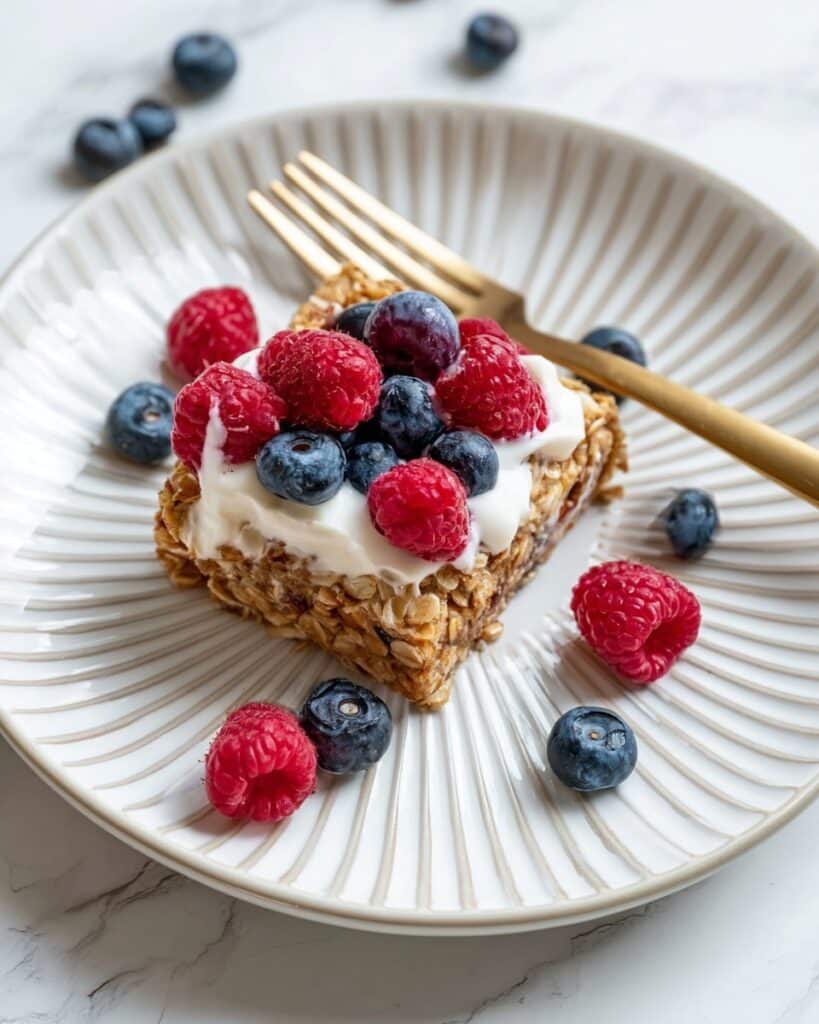 Baked Protein Oats for Clean Eating Mornings Recipe