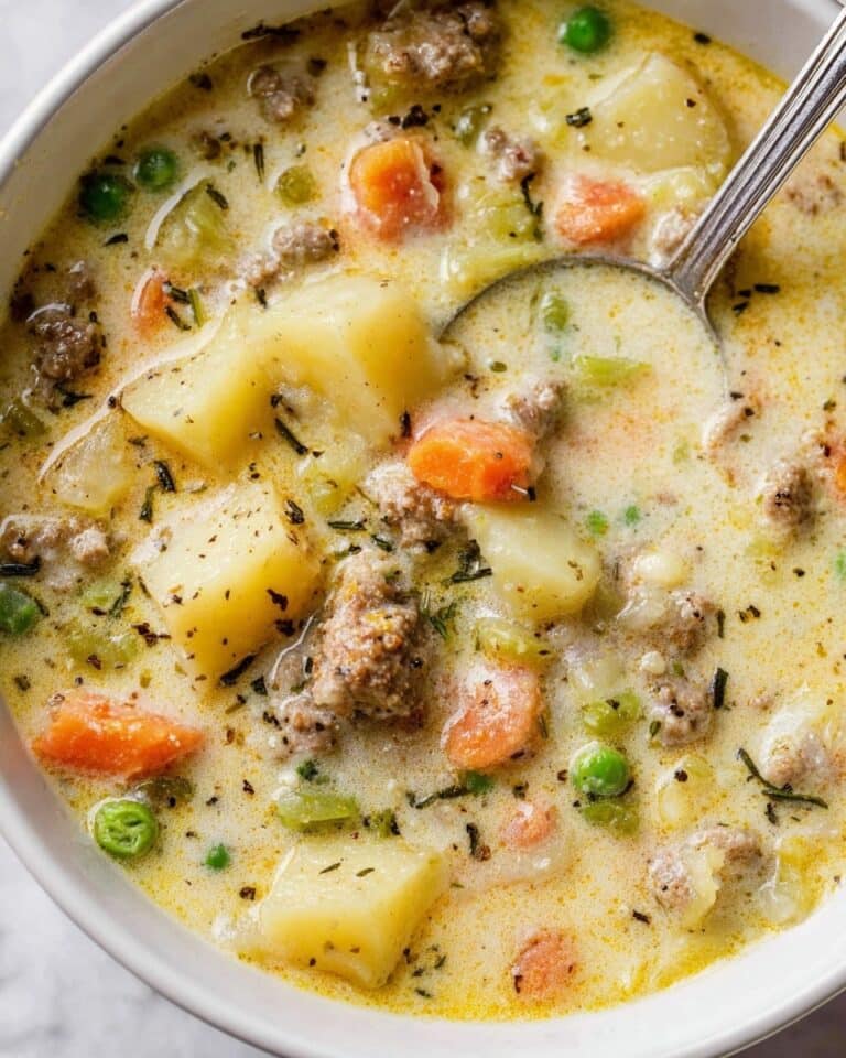 Protein Packed Shepherd’s Pie Soup Recipe
