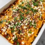 Mexican Street Corn Chicken Enchiladas Recipe