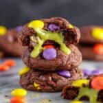 Slime-Filled M&M Cookies Recipe