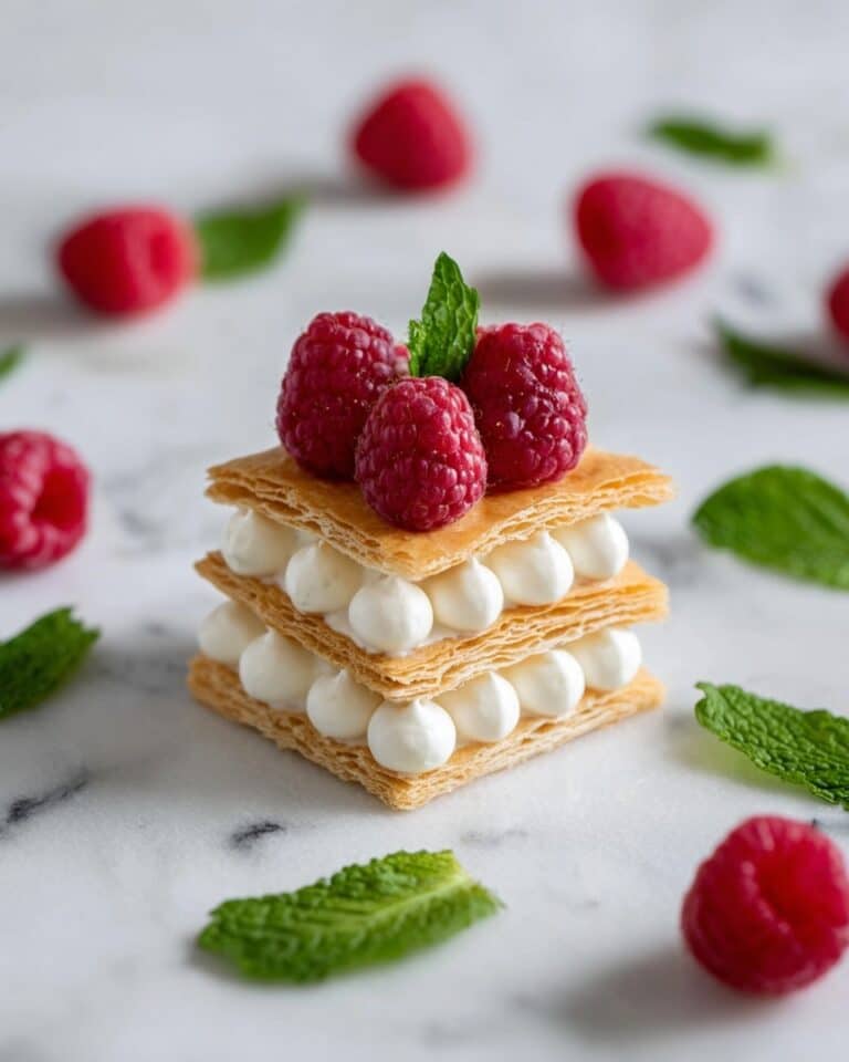Raspberry Mille-Feuille Cookies Recipe