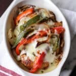 Cheesy Chicken & Peppers Recipe