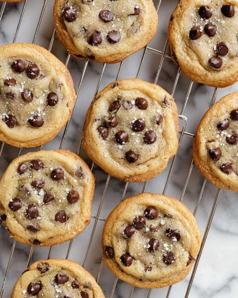 Crispy and Chewy Chocolate Chip Cookies Recipe