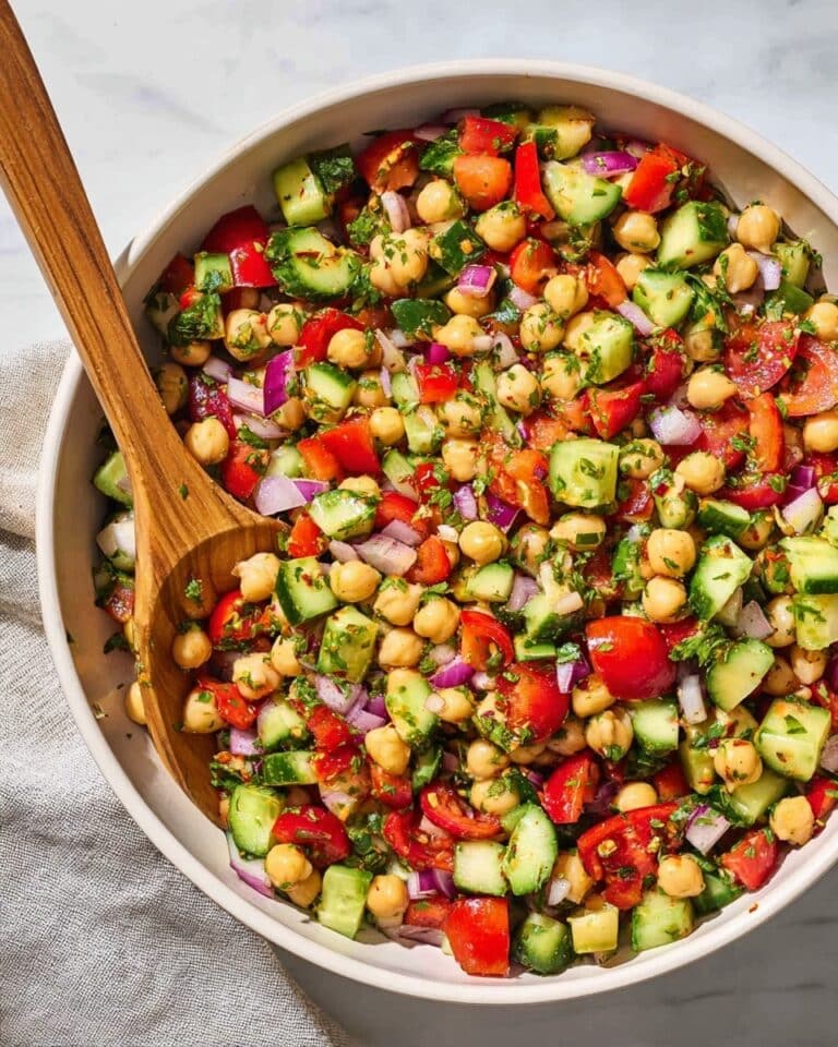 Mediterranean Chickpea Salad Recipe