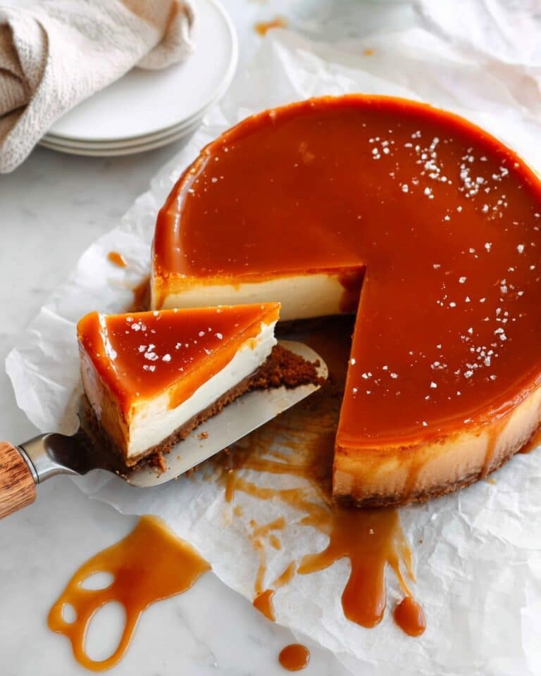 Salted Caramel Cheesecake Recipe