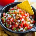 Fresh Pico de Gallo (Mexican Salsa) Recipe