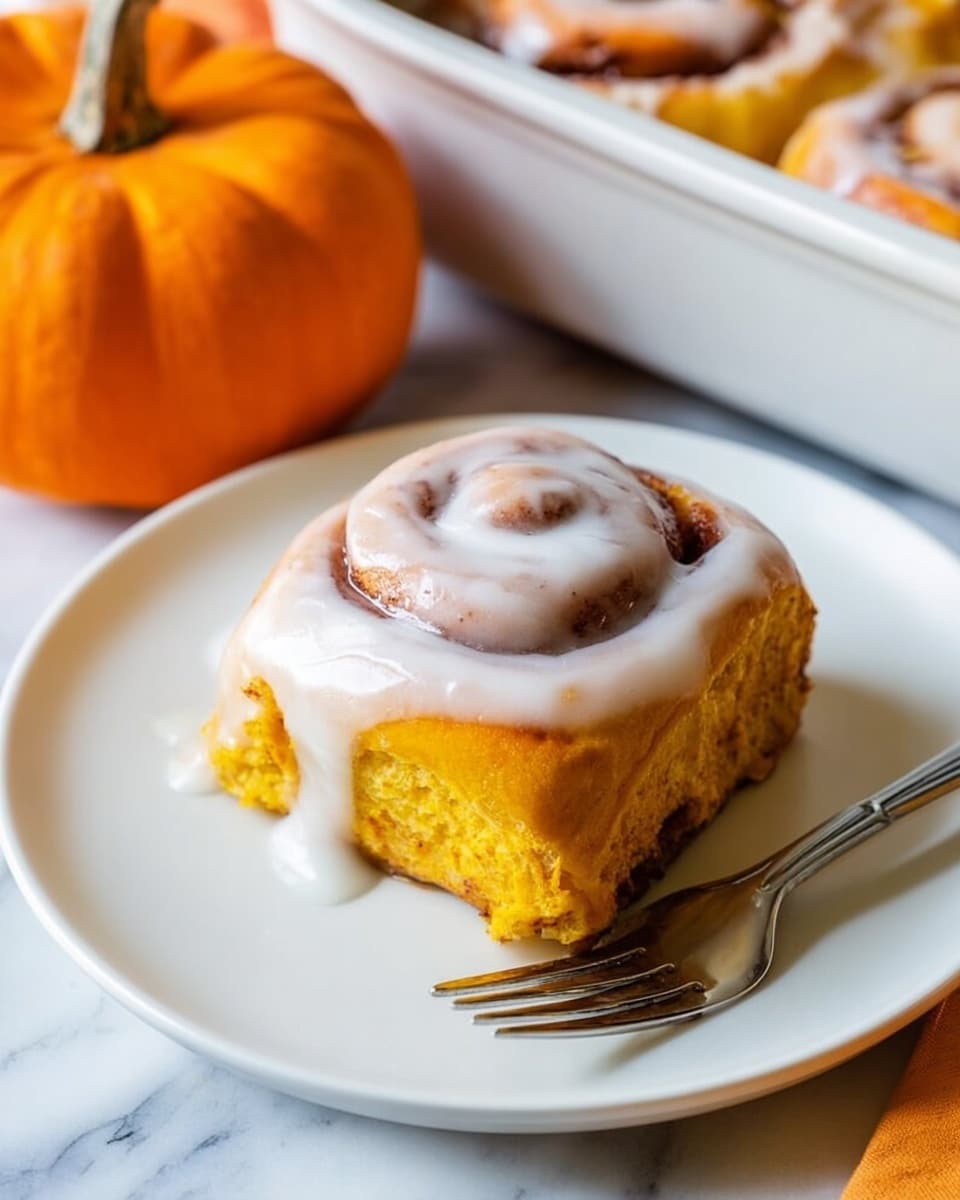 Pumpkin Cinnamon Rolls Recipe